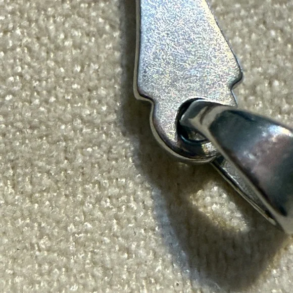 Retired James Avery Sterling Silver Descending Dove Serenity Cross Pendant EUC - Picture 13 of 14